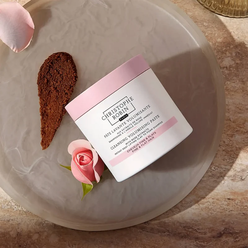 Christophe Robin Cleansing Volumising Paste Pur mit Rosenextrakten