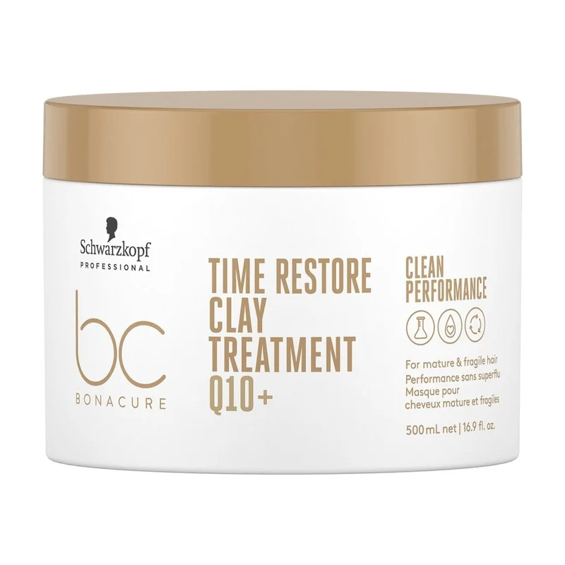 Schwarzkopf Proferssional Bonacure Time Restore Clay Treatment