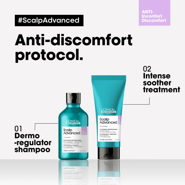 L'Oréal Professional Scalp Advanced Anti-Discomfort Dermo-regulator Shampoo (für empfindliche Kopfhaut)