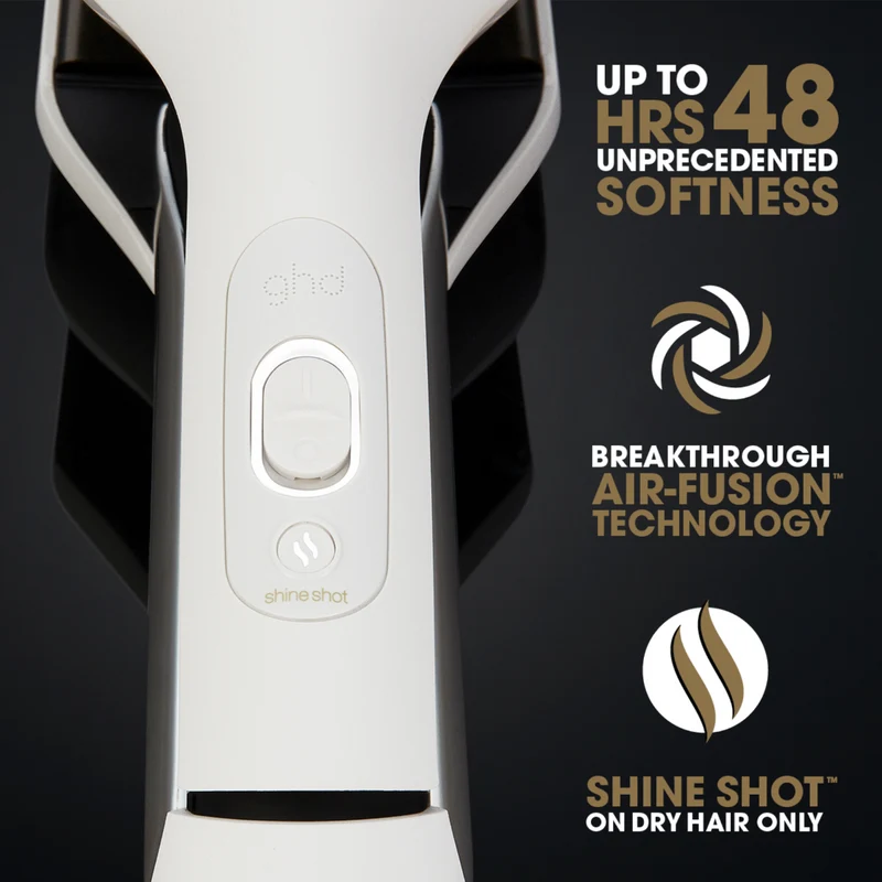 ghd 2-in-1 Heißluftstyler Weiß