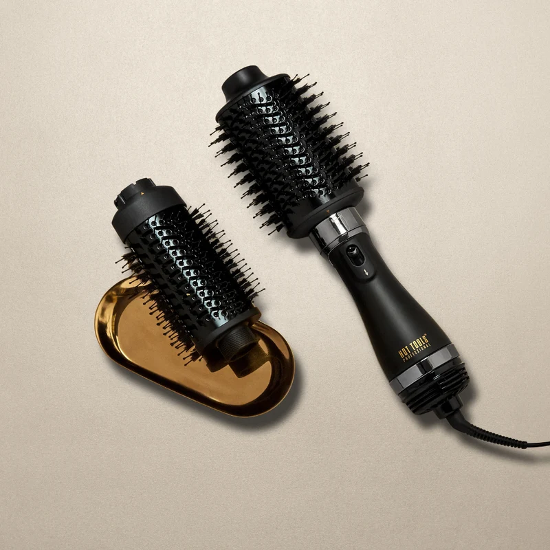 Hot Tools Professional Volumiser Set Schwarz Gold