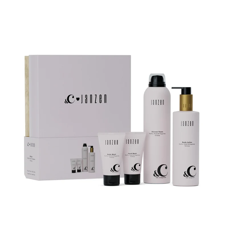 JANZEN &C Geschenkset Vanille Pfirsich