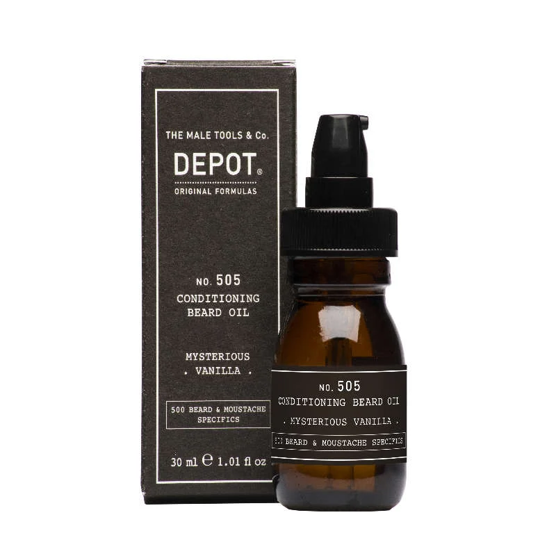 Depot 505 pflegendes Bartöl geheimnisvolle Vanille 30ml