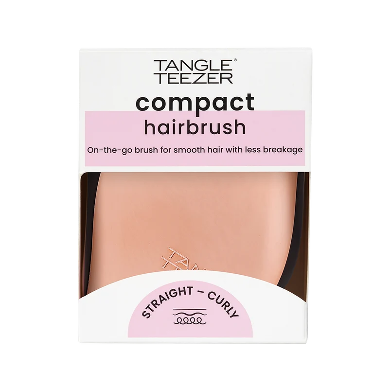 Tangle Teezer Compact Styler Rose Gold Schwarz Haarbürste