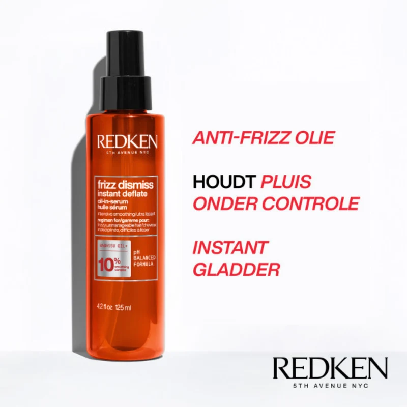 Redken Frizz Dismiss Instant Deflate Oil-in-Serum für krauses Haar 125ml