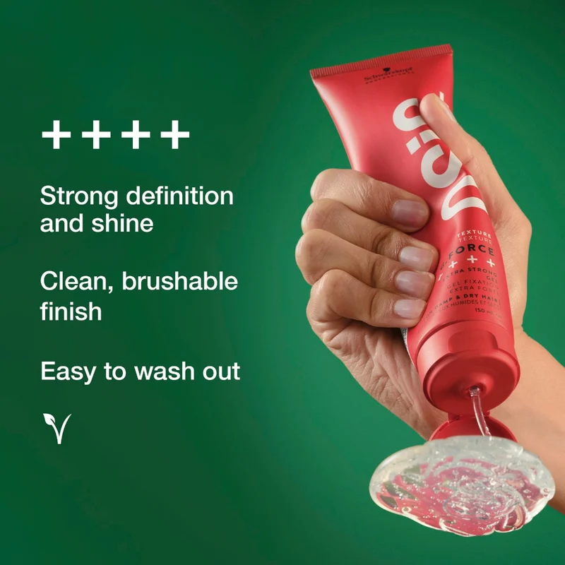 Schwarzkopf Professional OSiS+ G.Force Texture Styling Gel