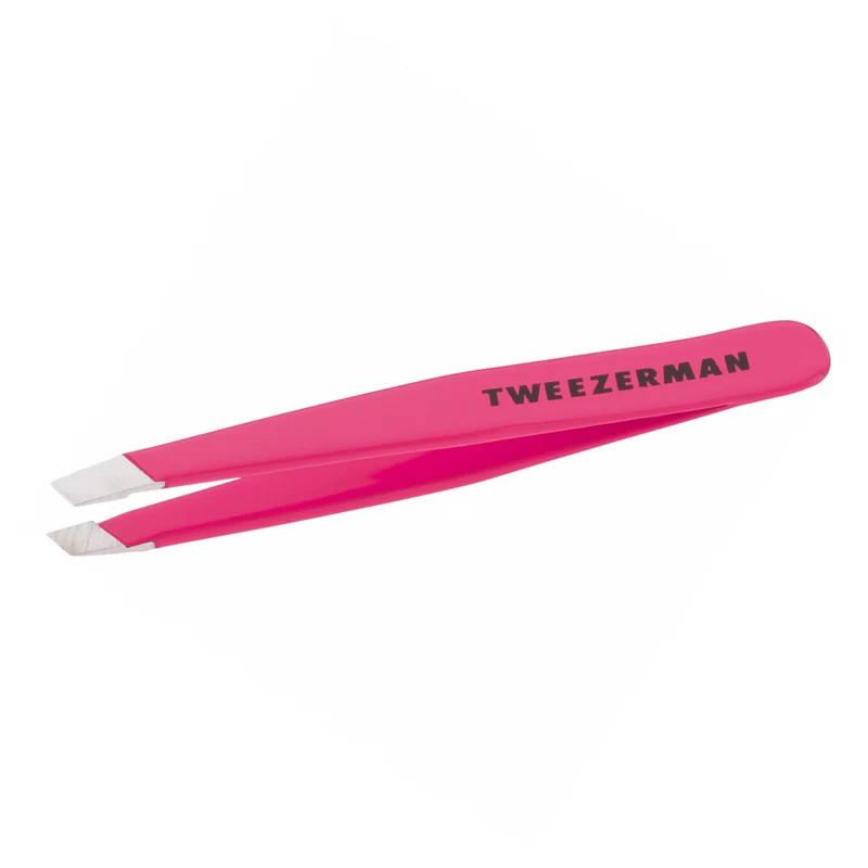 Tweezerman Mini Schräge Pinzette Neon Pink