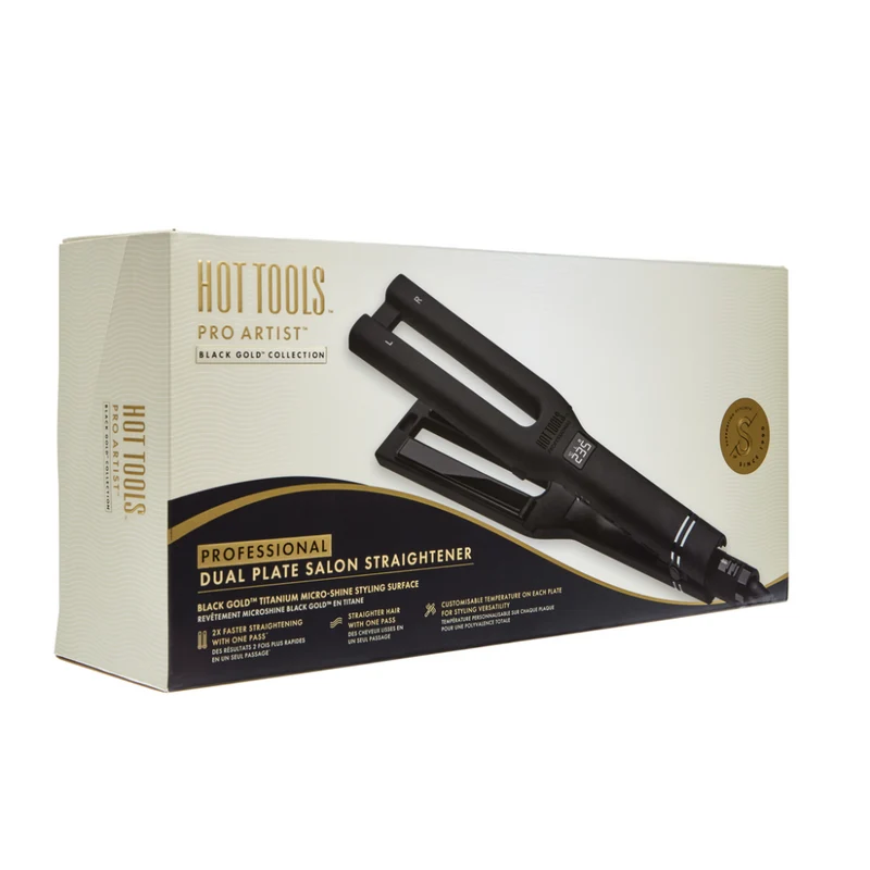 Hot Tools Professionelle Dual Platte Glätter Styler 12mm