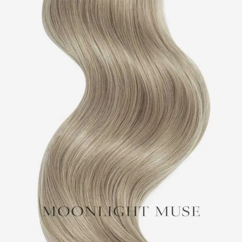 Mondlicht Muse V-Tip Jungfrau Haar Blond Silber #silver