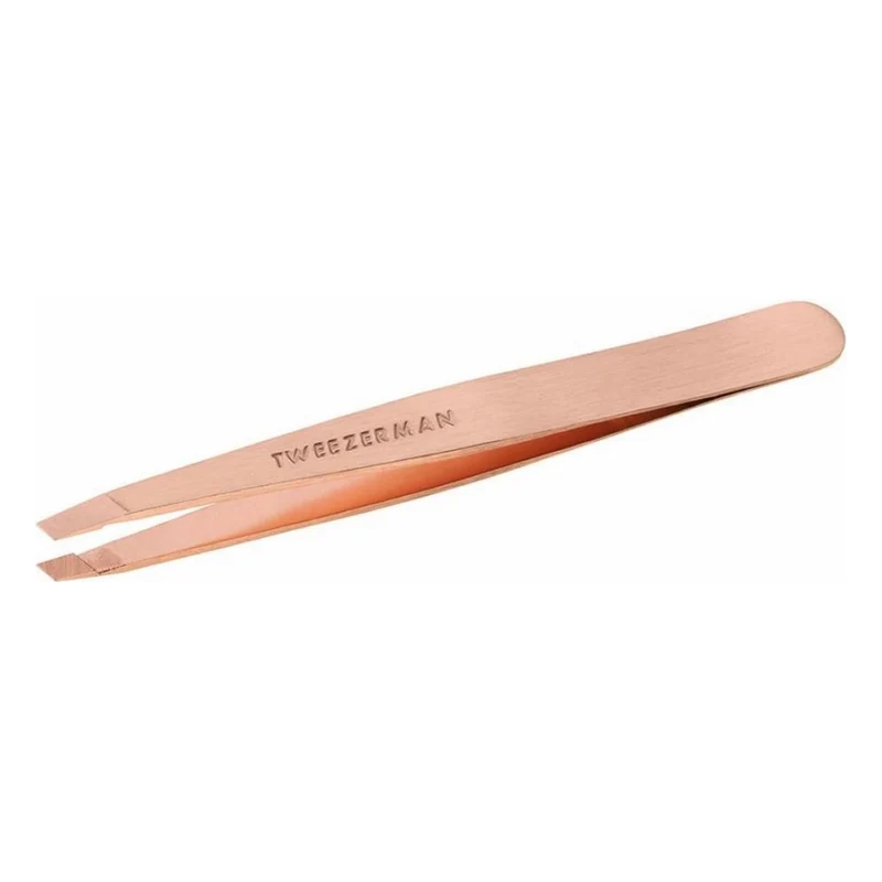 Tweezerman Schräge Pinzette Rose gold