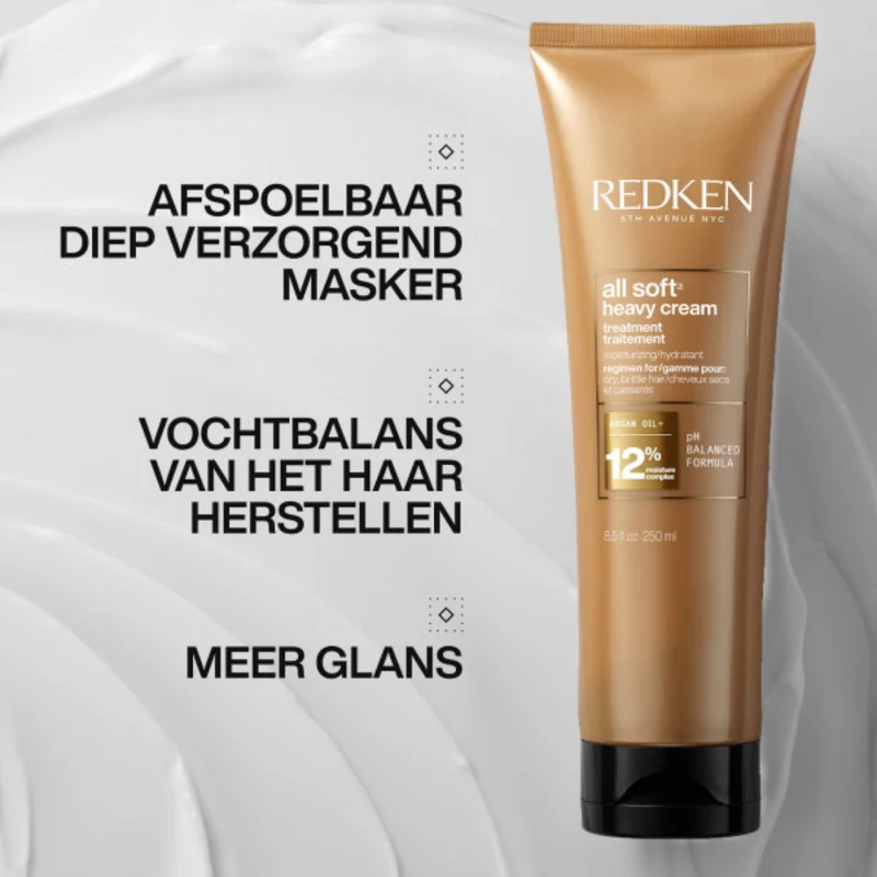 Redken All Soft Heavy Cream Behandlung für trockenes Haar 250ml