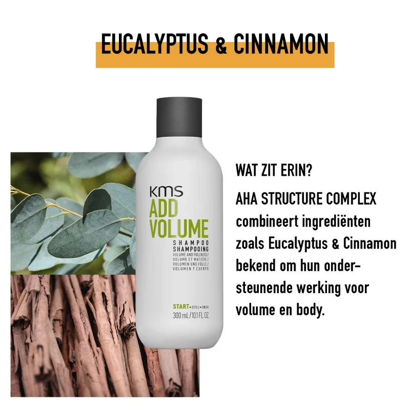 KMS Haar Addvolume Shampoo 300ml