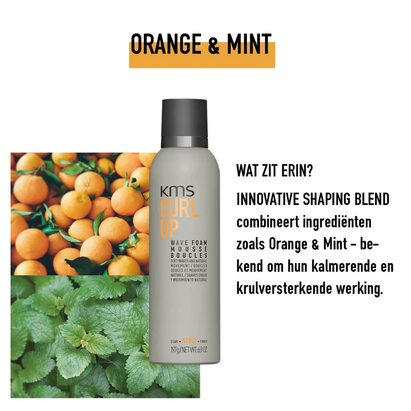 KMS Hair Curlup Wave Foam 200ml