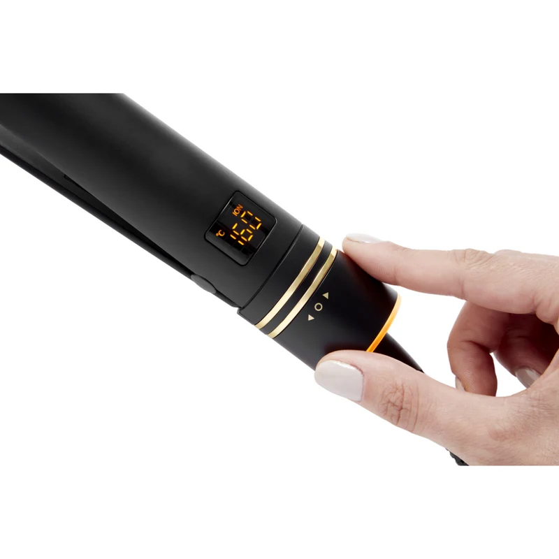 Hot Tools Professional Evolve Haarglätter Schwarz Gold 25mm