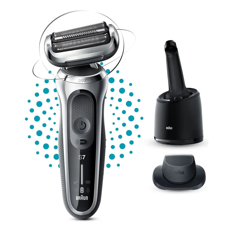 BRAUN Rasierer Braun Serie 7 + Reinigungsstation