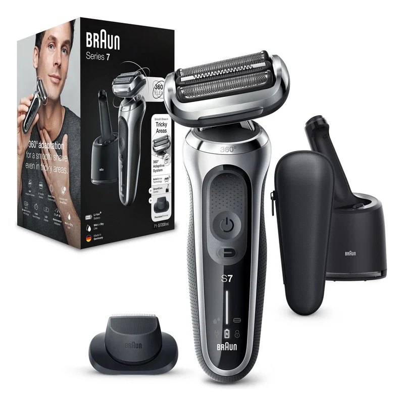 BRAUN Rasierer Braun Serie 7 + Reinigungsstation