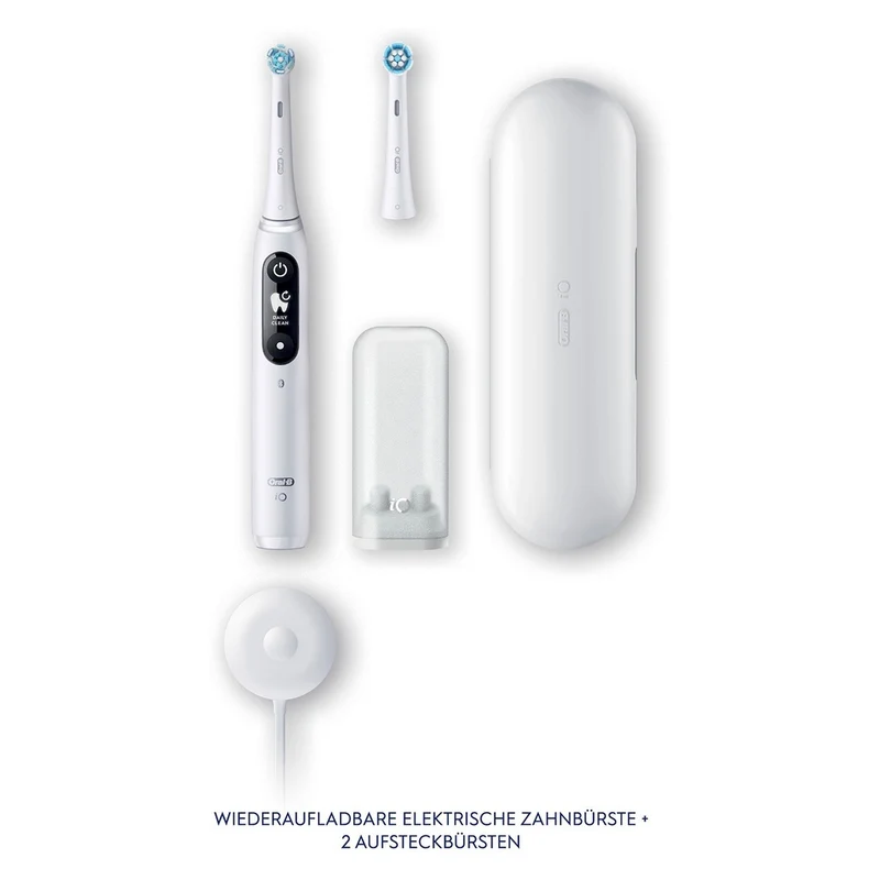 Oral-B Zahnbürste Magnet-Technologie iO Series 7N Alabast