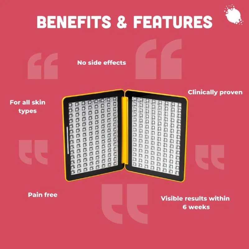 DemarkQ WOW LED Light Full Facial Acne Treatment