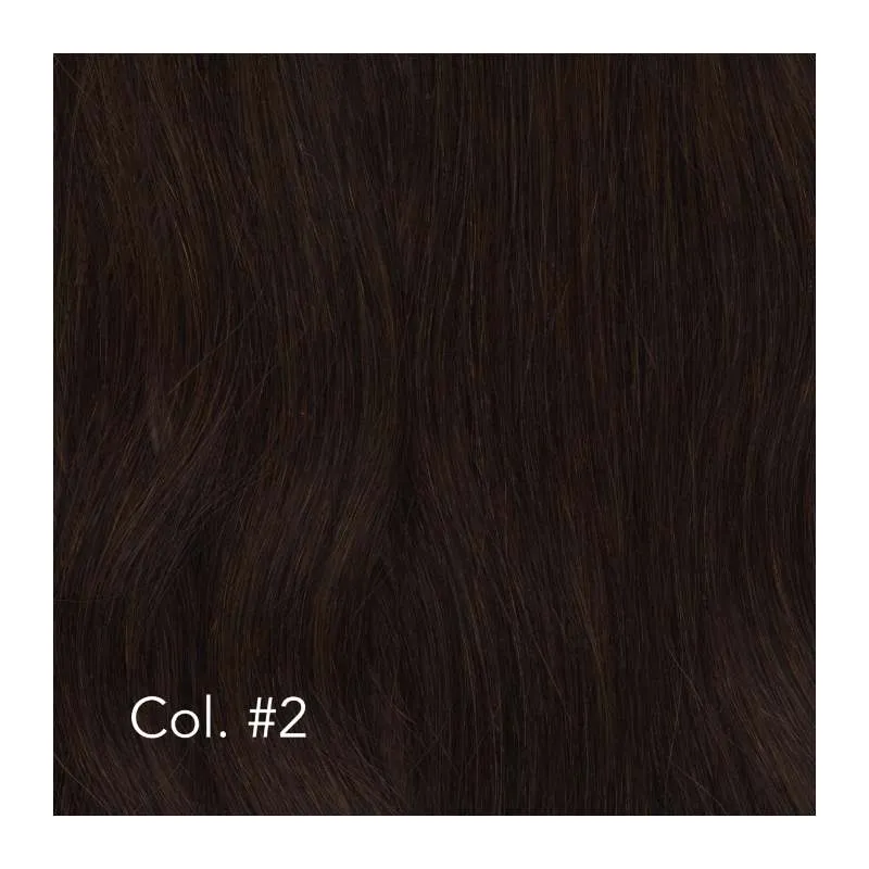 Moonlight Muse Jungfernhaar 65cm V-Spitze Haar Dunkelbraun kalt #2