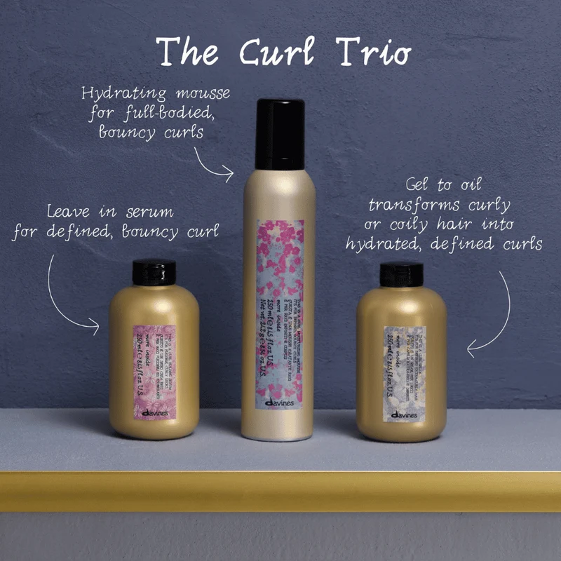 Davines Feuchtigkeitsmousse für Locken