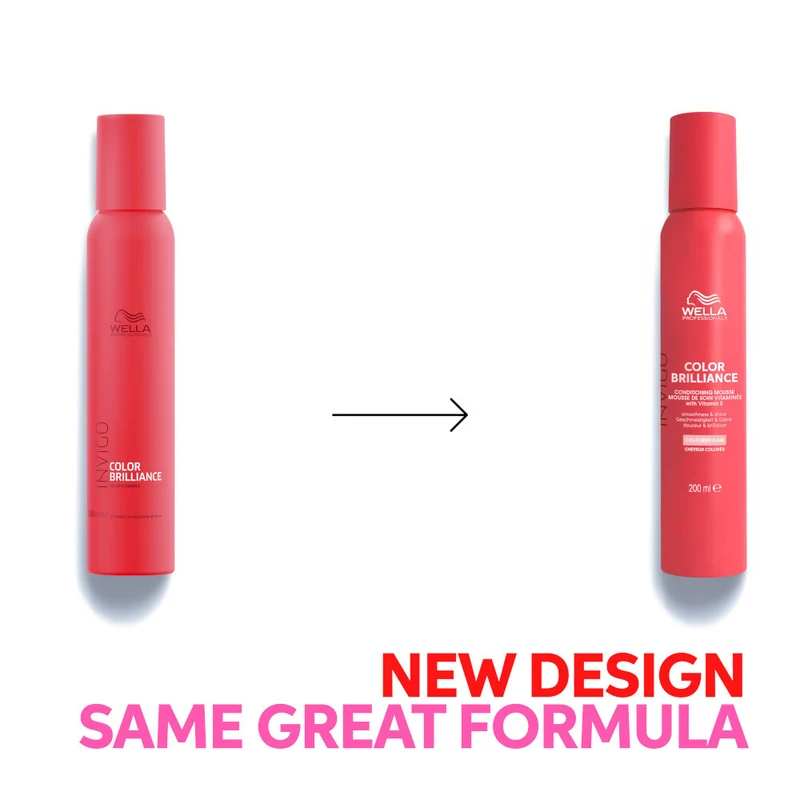 Wella Professionals Invigo Color Brilliance Pflegende Mousse 200 ml