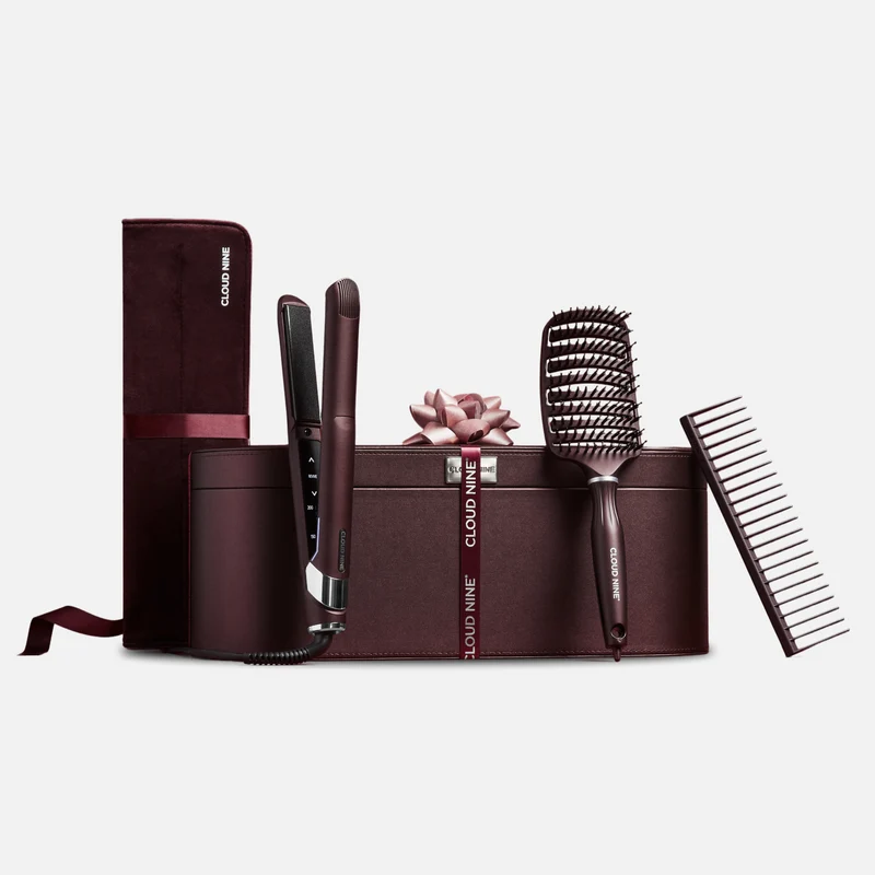 Luxury Dark Burgundy Original Iron Glätteisen