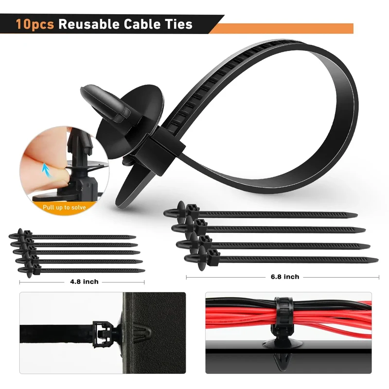Universal Car Clip And Fastener Kit With Removal Tools