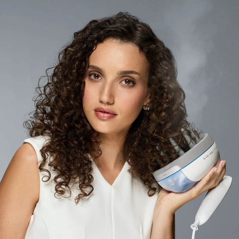 Kit diffusore ad aria calda XL con ioni Diffon® Supreme Deluxe e diffusore di vapore per capelli ricci e mossi Steam Ritual®