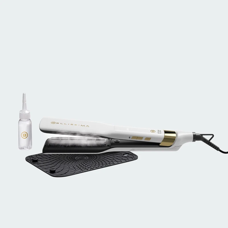 Kit asciugacapelli professionale con accessori Creativity 4 You® e piastra a vapore professionale Steam Elixir®