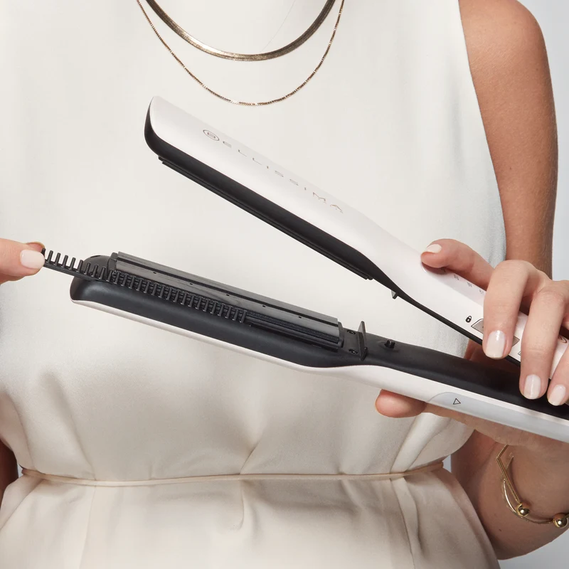 Kit asciugacapelli professionale con accessori Creativity 4 You® e piastra a vapore professionale Steam Elixir®