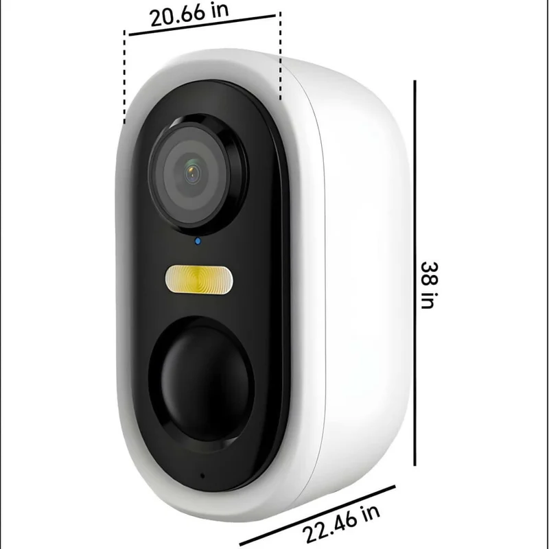 Slimme 3 megapixel beveiligingscamera met app