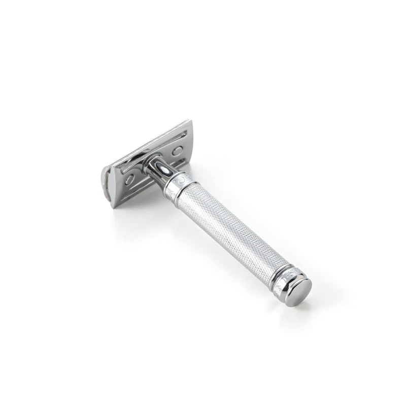 Double Edge Safety Razor - 3D Anti Slip Grip