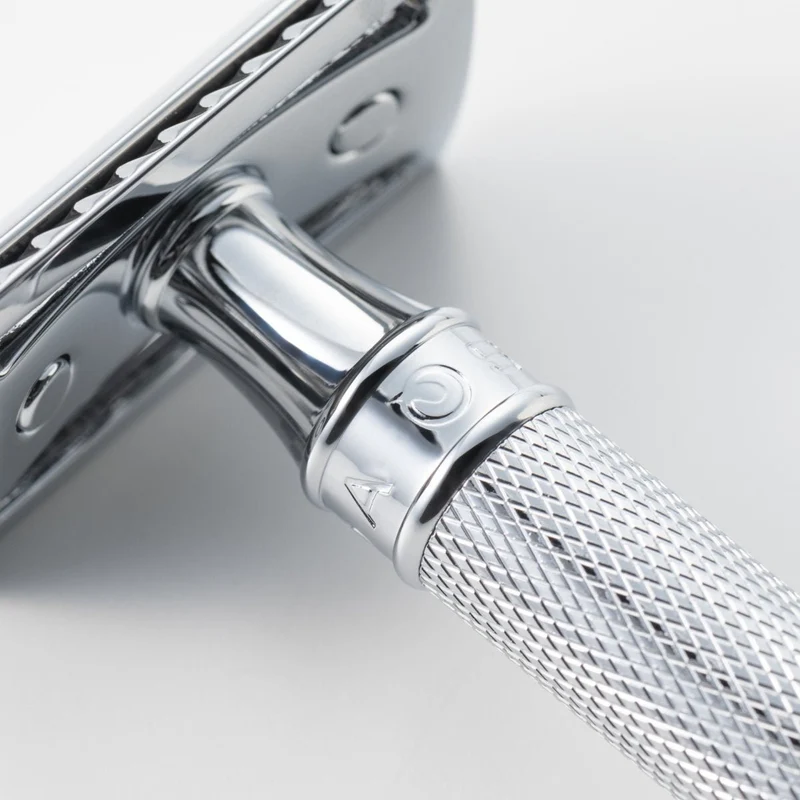 Double Edge Safety Razor - 3D Anti Slip Grip