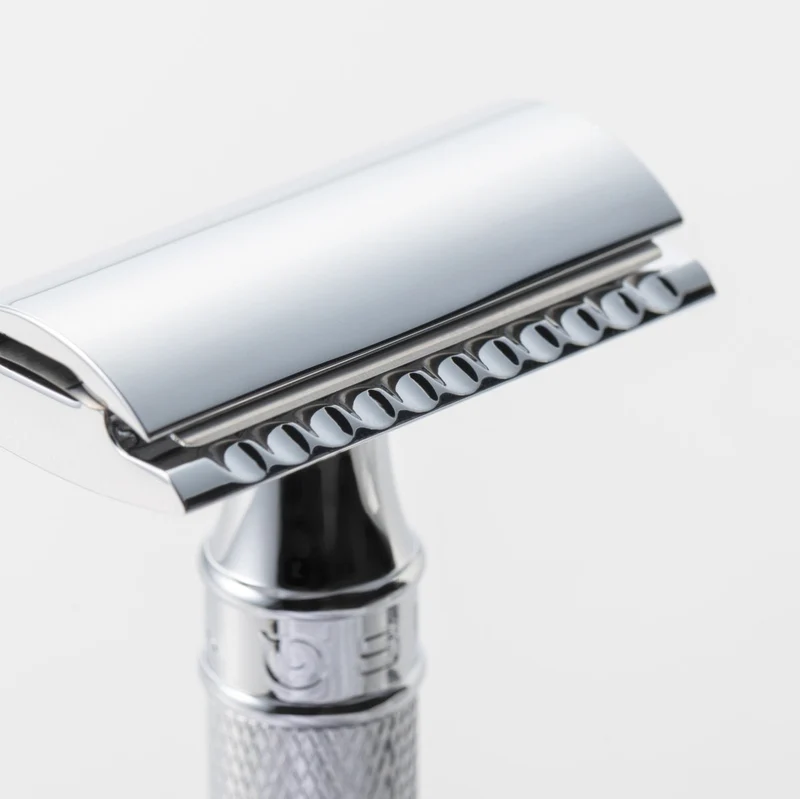 Double Edge Safety Razor - 3D Anti Slip Grip
