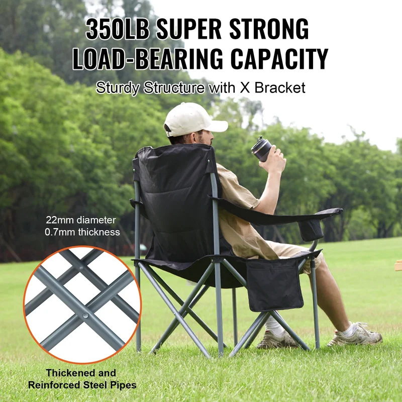 SucceBuy Portable Ultralight Folding Outdoor Camping Chair