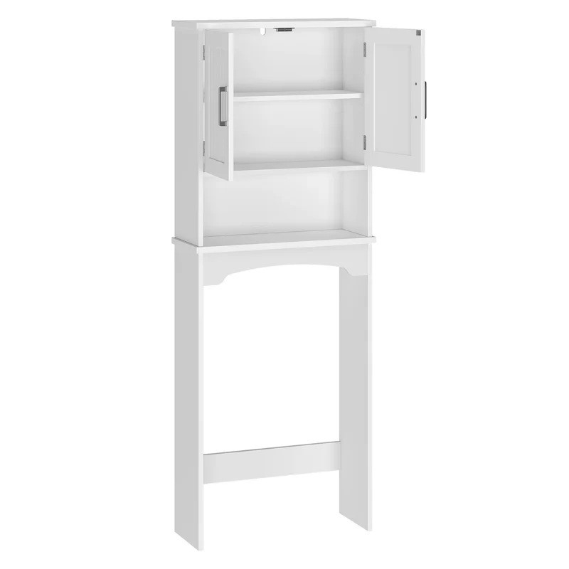 HiMISS Over Toilet Bathroom Storage Cabinet With Double Doors