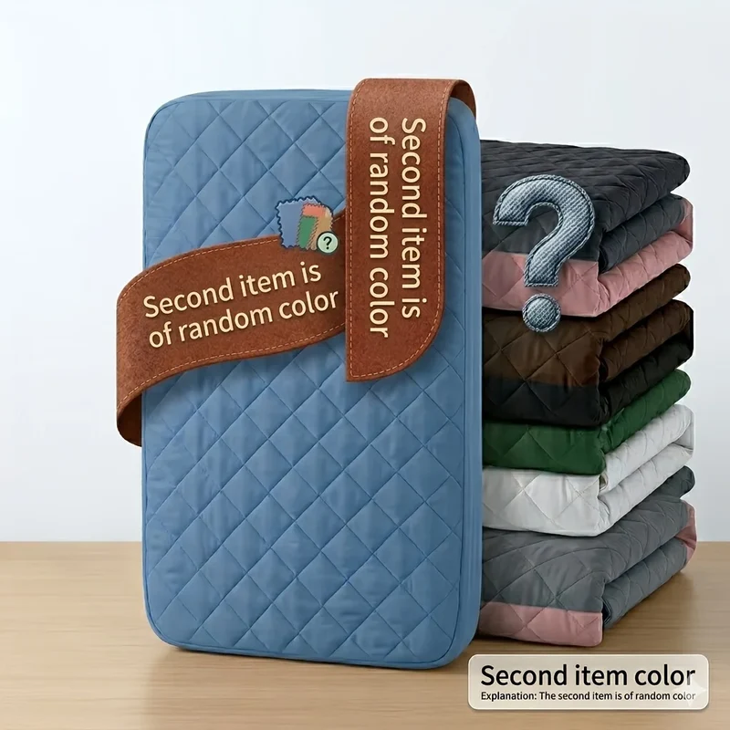 Quilted Waterproof Mattress Cover With Breathable Stain Resistant Fabric
