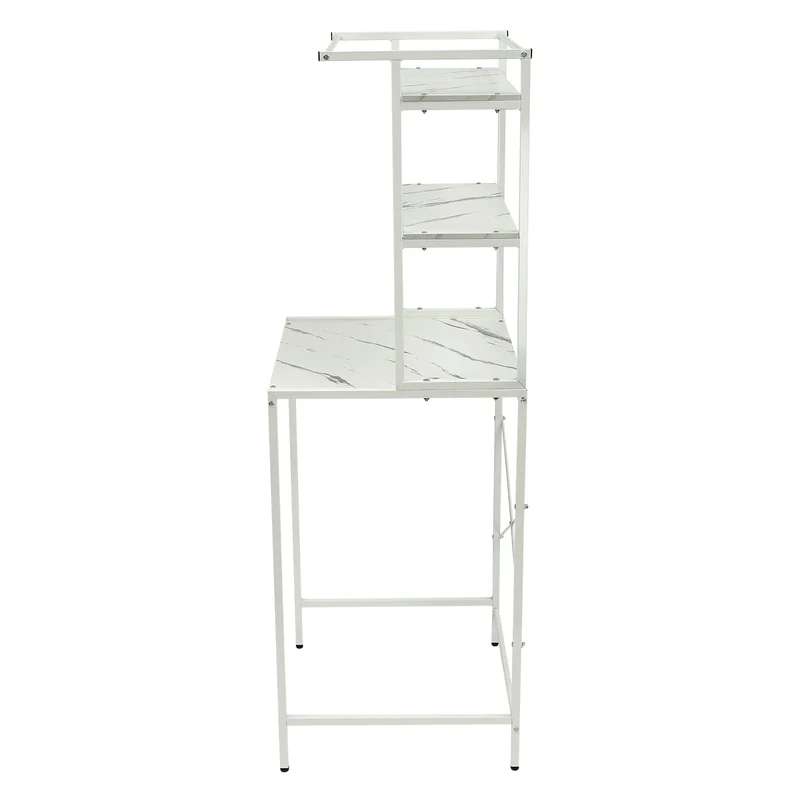 Over Washer And Dryer Three Tier Storage Shelf And Organizer
