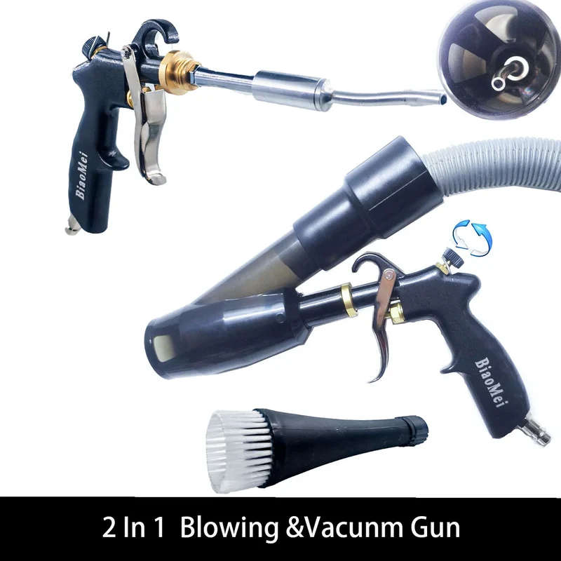 BIAOMEI Tornado Air Blow Gun for Car Interior Detailing