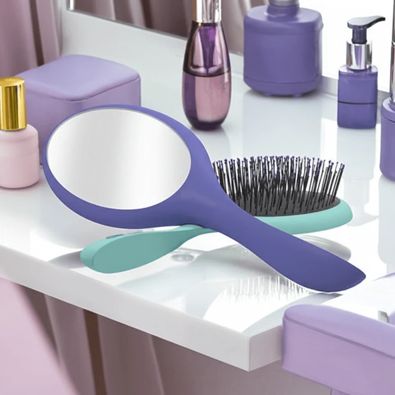 Kiepe professionelle Haarbürste 2 teilig mit Magnetsystem grün/lila
