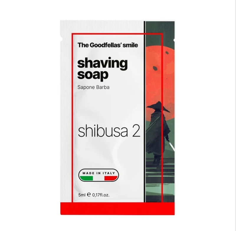 Goodfellas' Smile Probe-Rasierseife Shibusa 2 Talgformel 5 ml