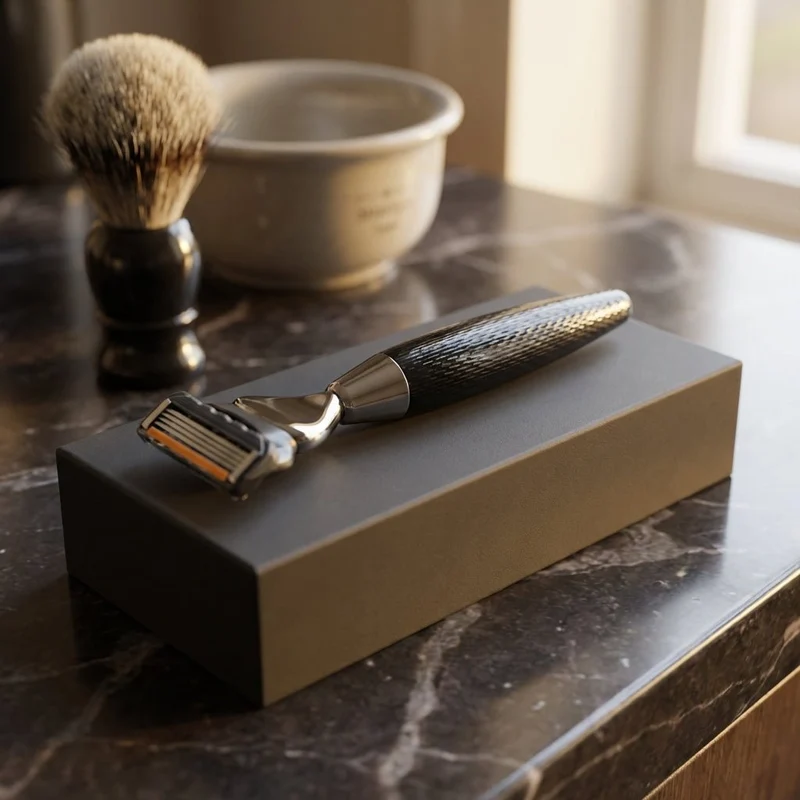 Erbe Gillette Fusion Carbonoptik Rasierer