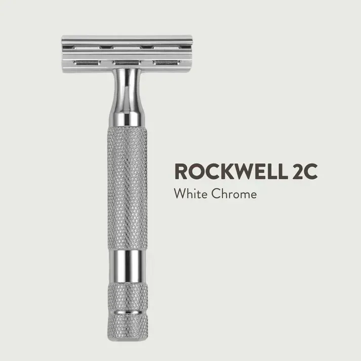 Rockwell 2C Safety Razor Silber