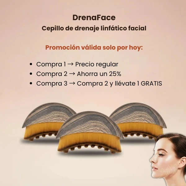 DrenaFace – Lymphatic Drainage Facial Brush