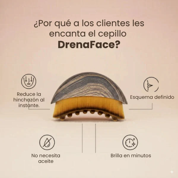 DrenaFace – Lymphatic Drainage Facial Brush