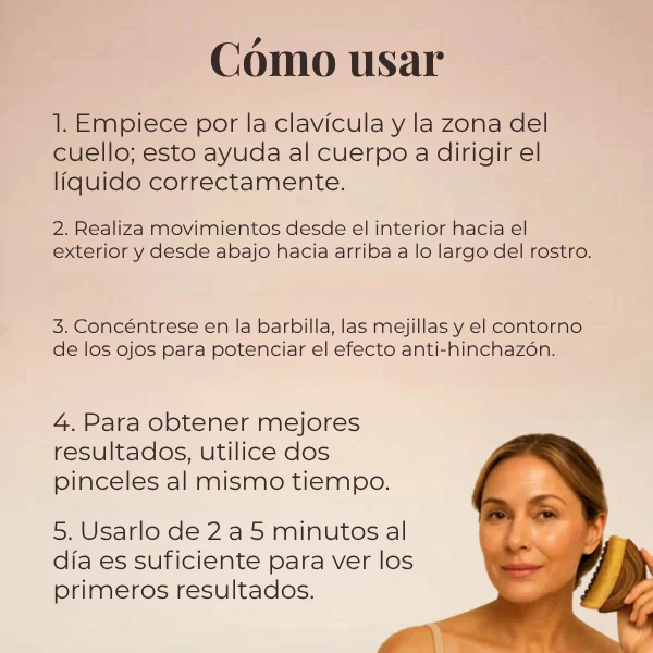 DrenaFace – Lymphatic Drainage Facial Brush
