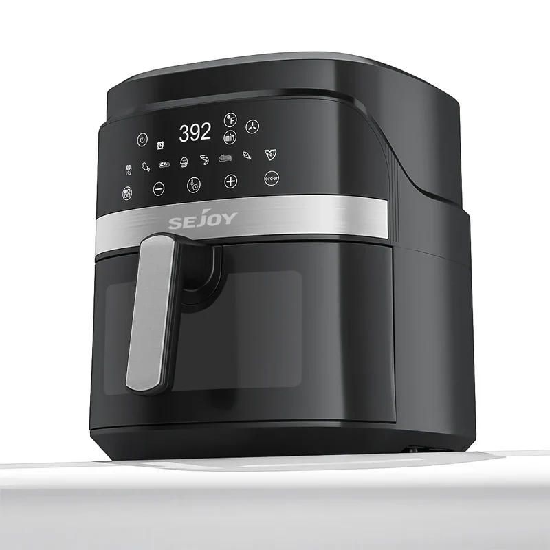Sejoy Air Fryer 8-in-1,6 Quart Electric Hot Fryer Oven Oilless Cooker,Roast, Bake, Plus Bake,Dehydrate, and Keep Food Warm