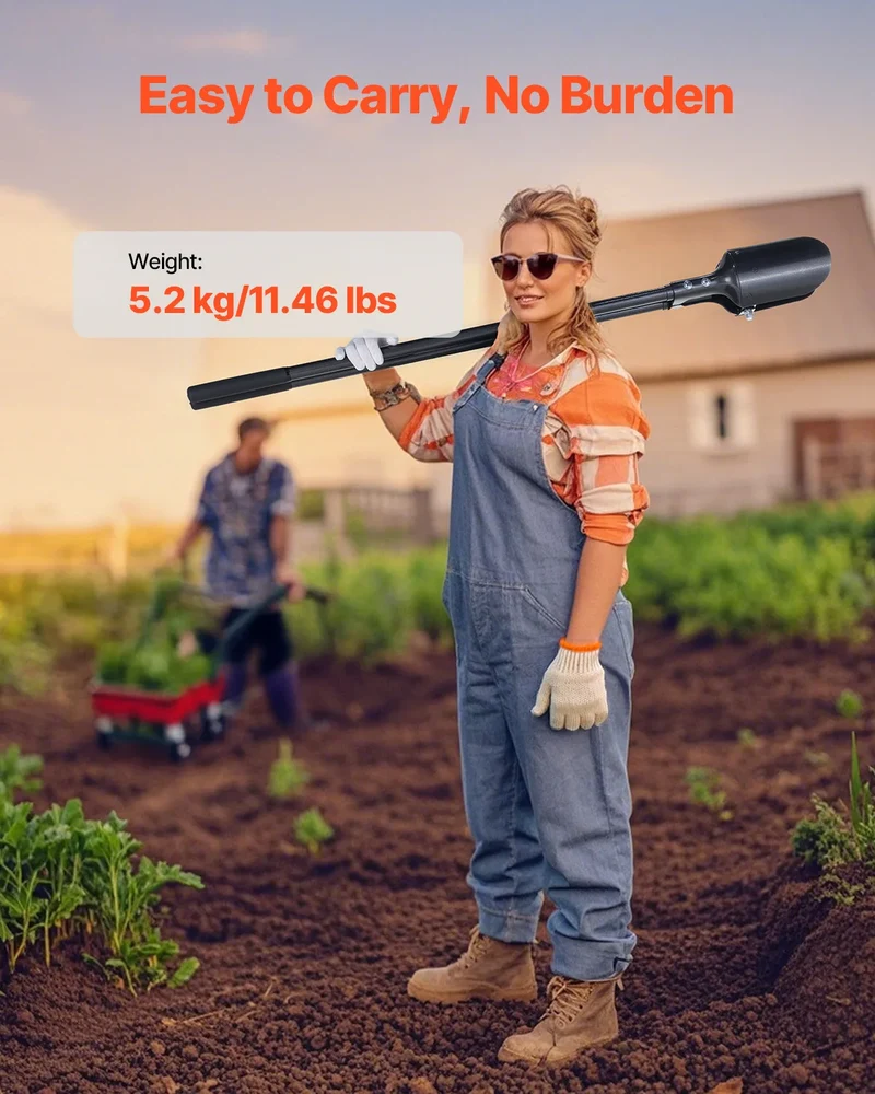 VEVOR Heavy Duty Manual Post Hole Digger for Gardening