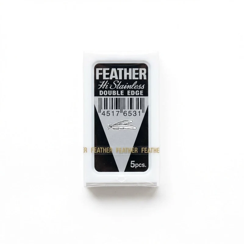 Feather Hi-Stainless Rasierklingen - Spitzenqualität!