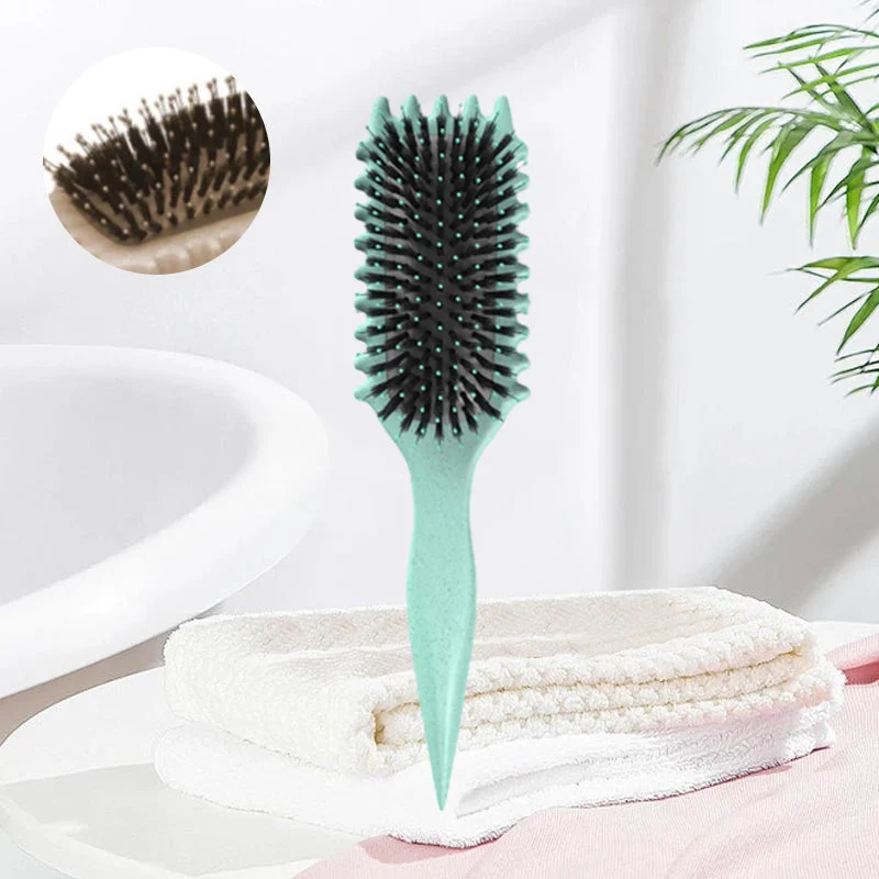 Curlovia Haarbürste 3-in-1 für Locken und tägliches Styling